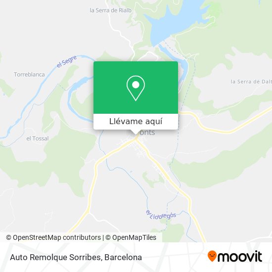 Mapa Auto Remolque Sorribes