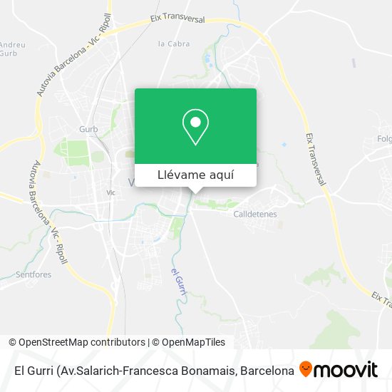 Mapa El Gurri