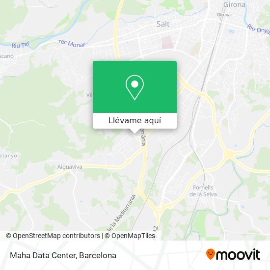 Mapa Maha Data Center