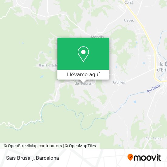 Mapa Sais Brusa, j