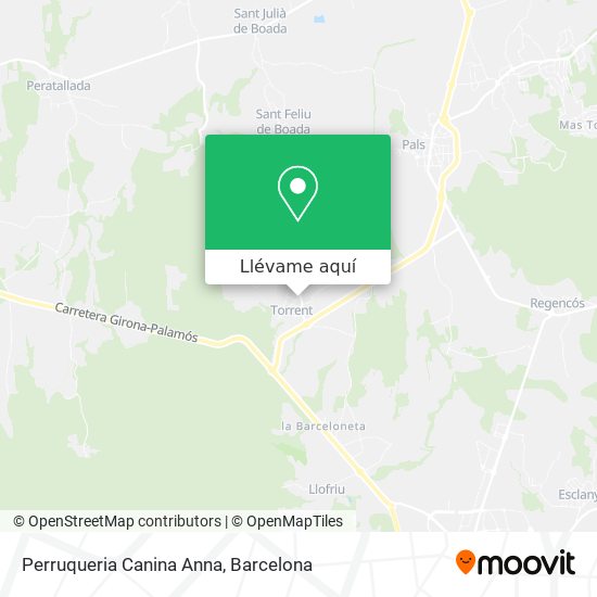 Mapa Perruqueria Canina Anna