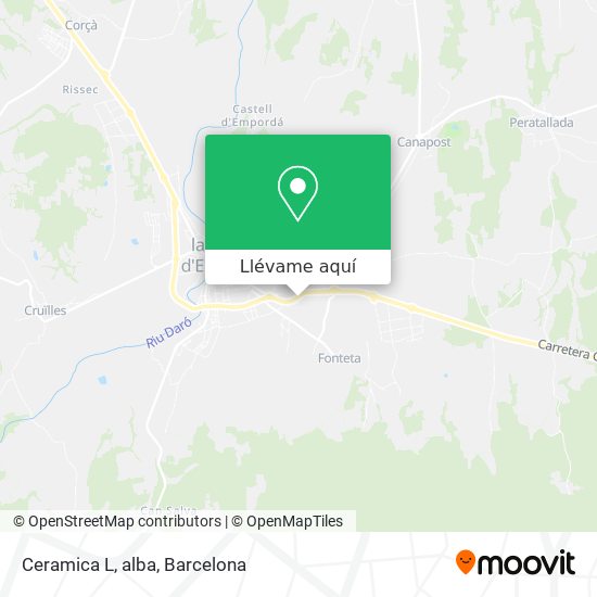 Mapa Ceramica L, alba