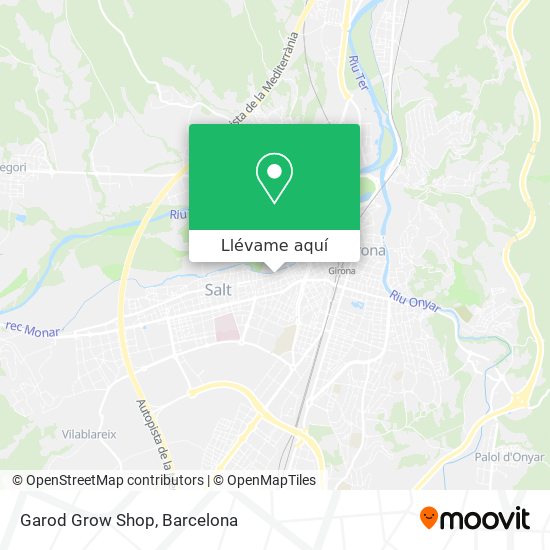 Mapa Garod Grow Shop