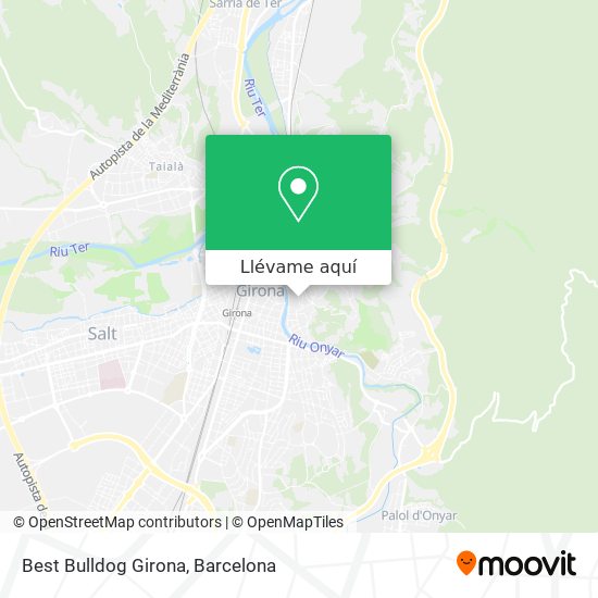 Mapa Best Bulldog Girona
