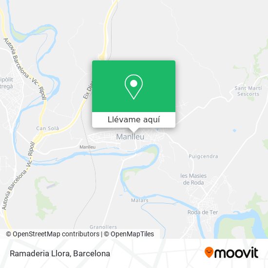 Mapa Ramaderia Llora