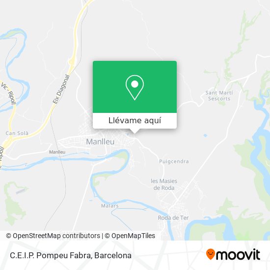 Mapa C.E.I.P. Pompeu Fabra