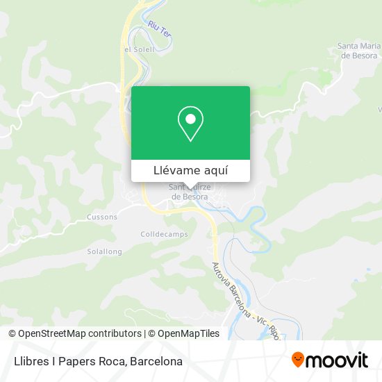 Mapa Llibres I Papers Roca