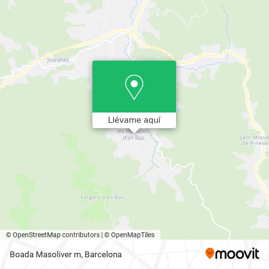 Mapa Boada Masoliver m