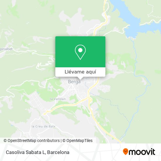 Mapa Casoliva Sabata L