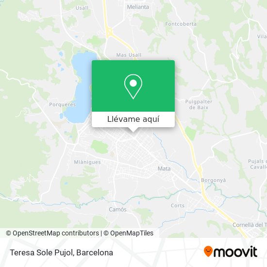 Mapa Teresa Sole Pujol