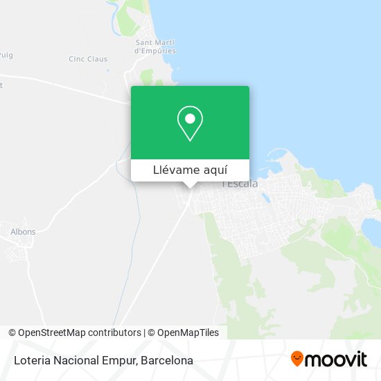 Mapa Loteria Nacional Empur