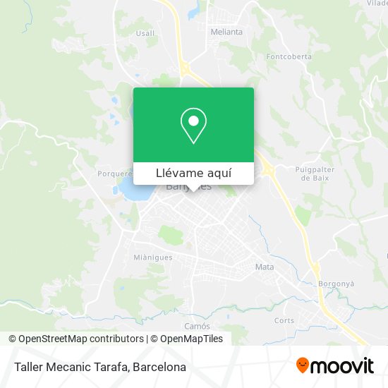 Mapa Taller Mecanic Tarafa
