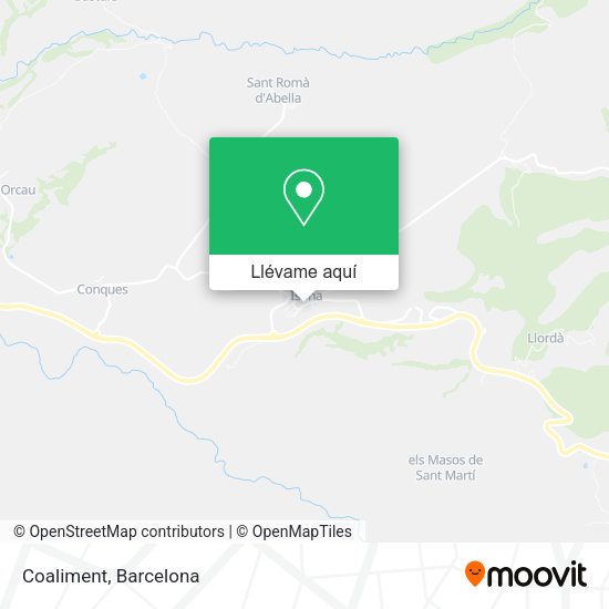 Mapa Coaliment