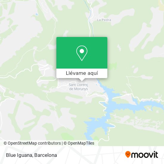 Mapa Blue Iguana