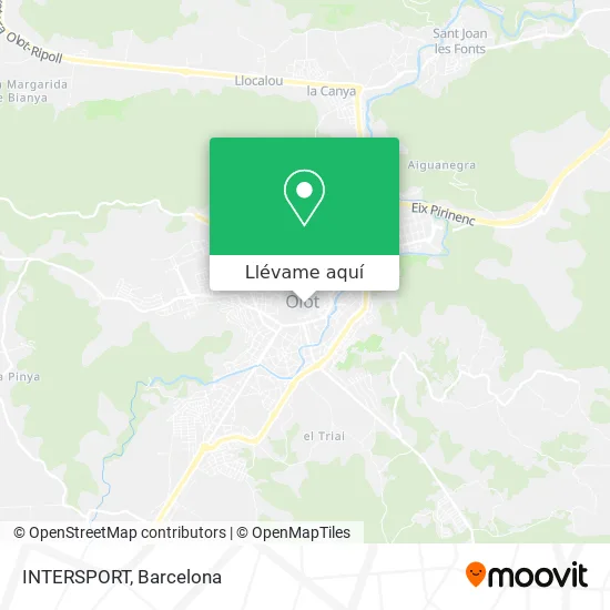 Mapa INTERSPORT