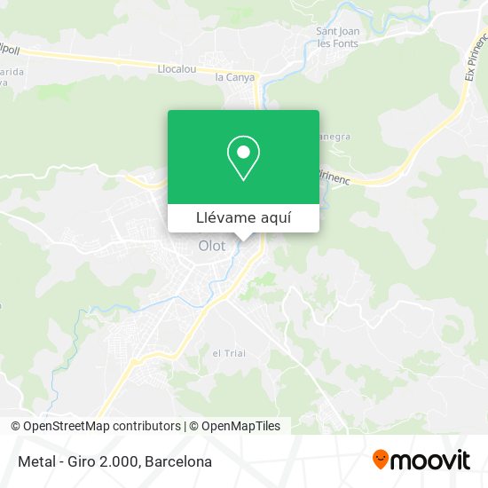 Mapa Metal - Giro 2.000