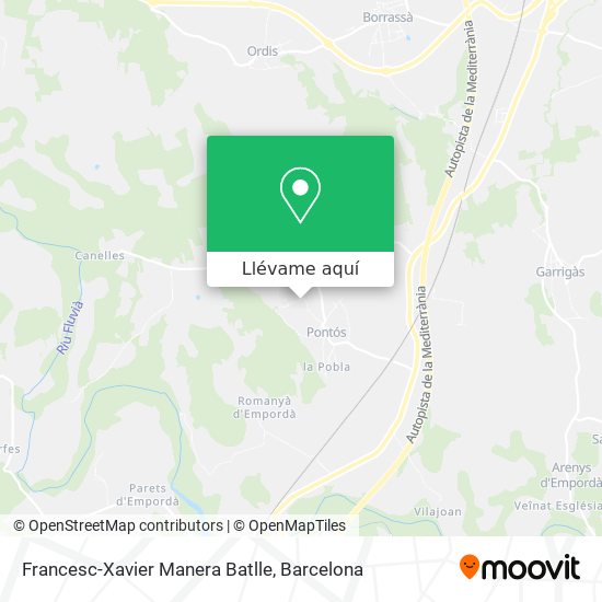 Mapa Francesc-Xavier Manera Batlle