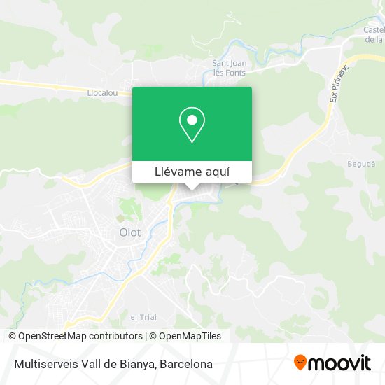 Mapa Multiserveis Vall de Bianya