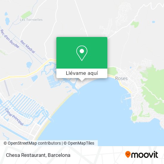 Mapa Chesa Restaurant