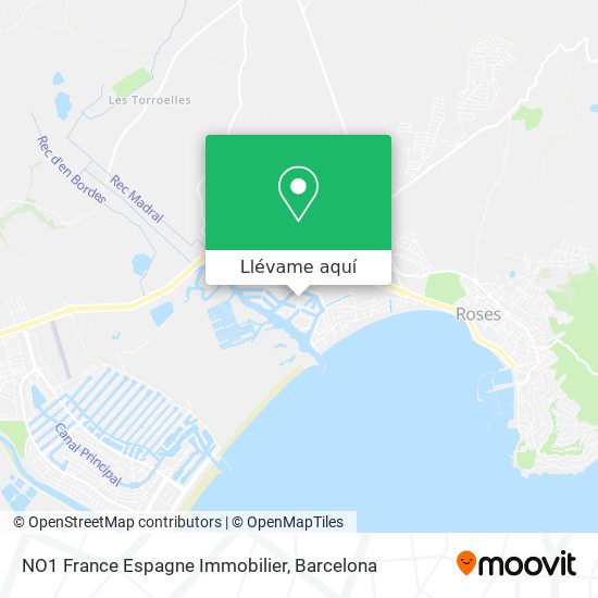 Mapa NO1 France Espagne Immobilier