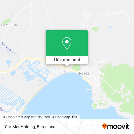 Mapa Car-Mar Holding