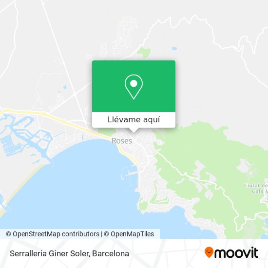Mapa Serralleria Giner Soler