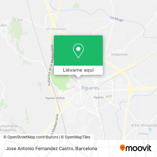 Mapa Jose Antonio Fernandez Castro