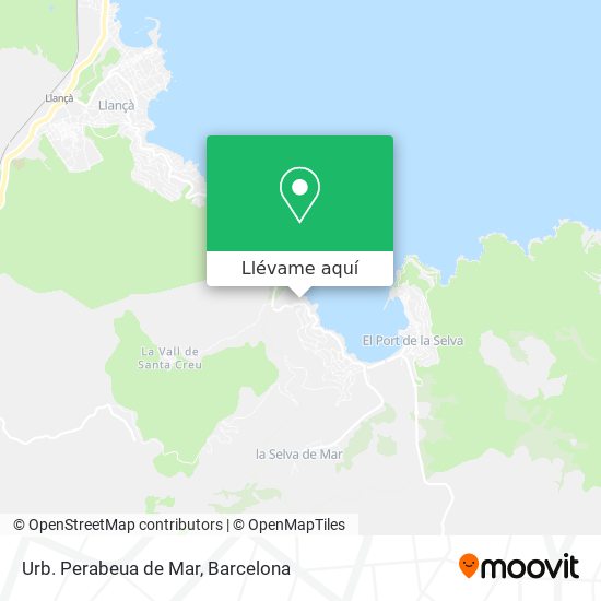 Mapa Urb. Perabeua de Mar