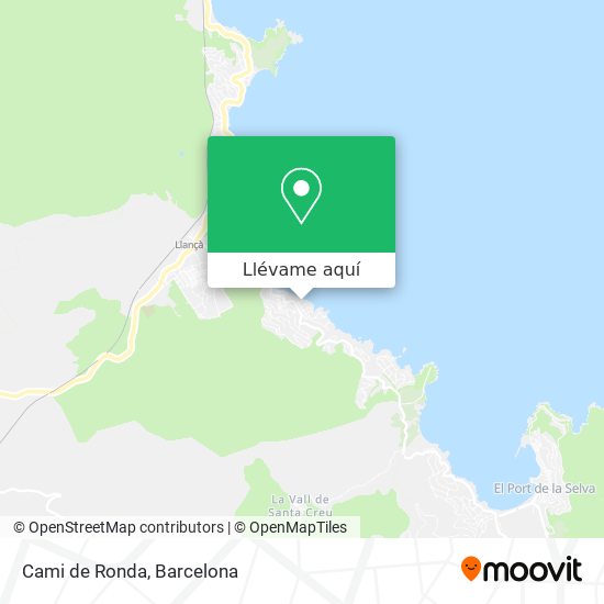 Mapa Cami de Ronda