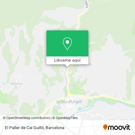 Mapa El Paller de Cal Guilló