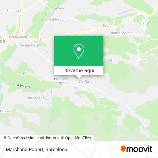 Mapa Marchand Robert