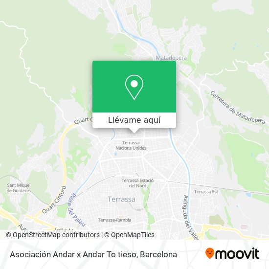 Mapa Asociación Andar x Andar To tieso