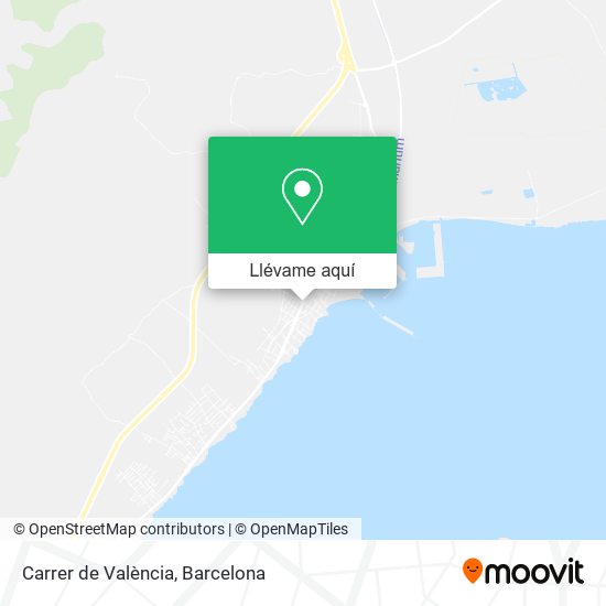 Mapa Carrer de València