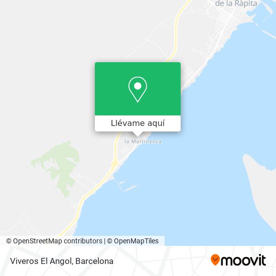 Mapa Viveros El Angol