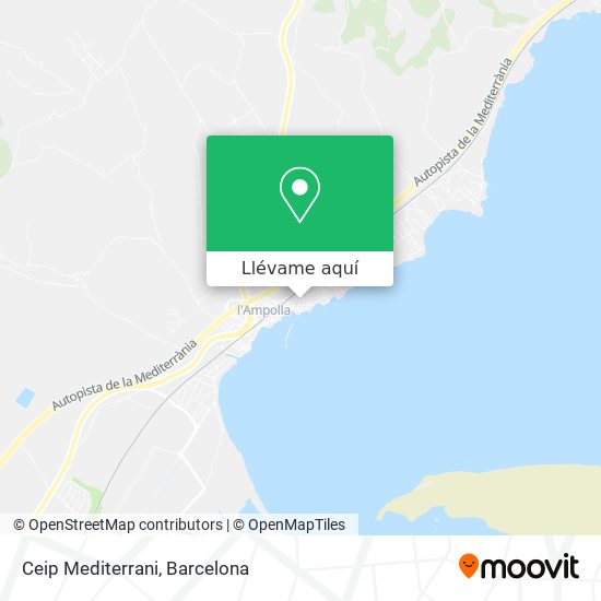 Mapa Ceip Mediterrani