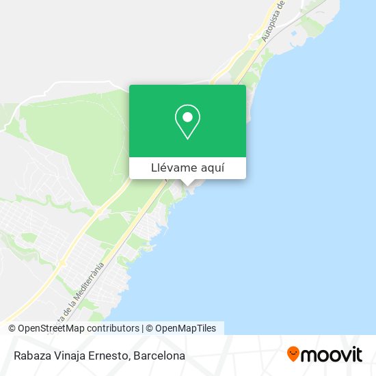 Mapa Rabaza Vinaja Ernesto