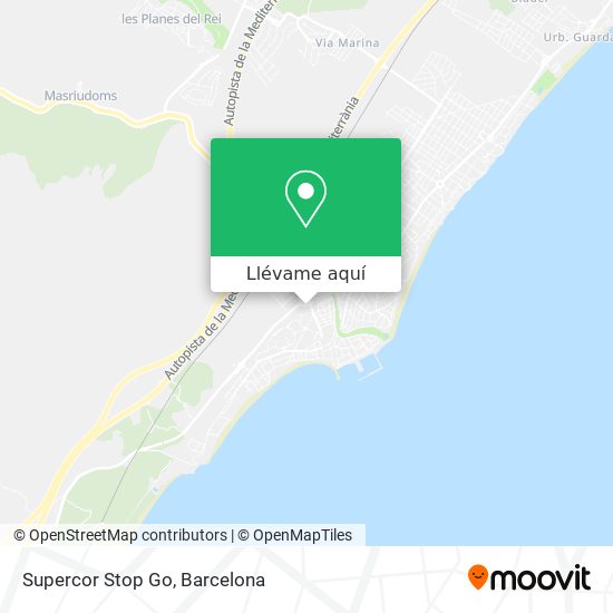Mapa Supercor Stop Go