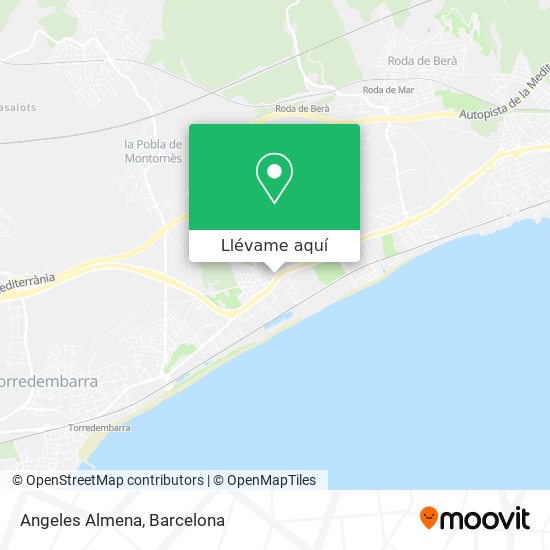 Mapa Angeles Almena