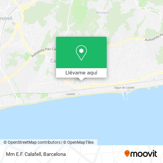 Mapa Mm E.F. Calafell