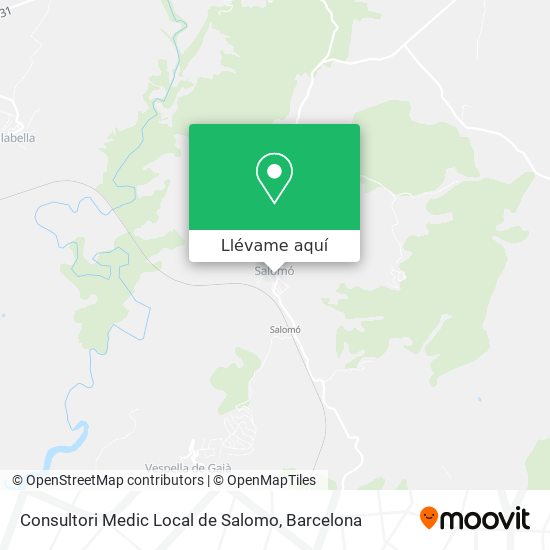 Mapa Consultori Medic Local de Salomo