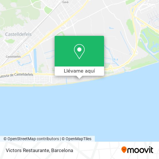 Mapa Victors Restaurante