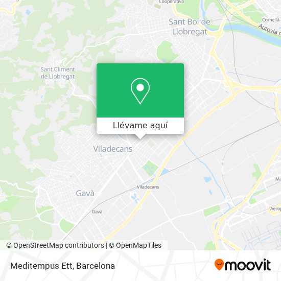 Mapa Meditempus Ett