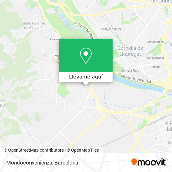 Mapa Mondoconvenienza