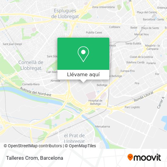 Mapa Talleres Crom