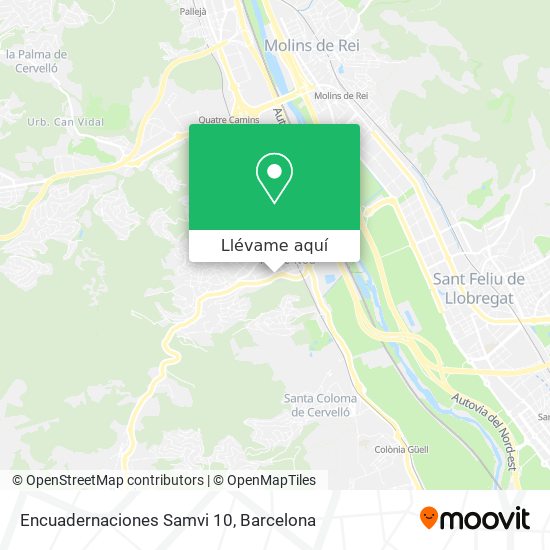 Mapa Encuadernaciones Samvi 10