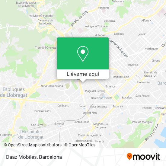 Mapa Daaz Mobiles