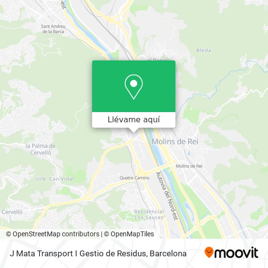 Mapa J Mata Transport I Gestio de Residus