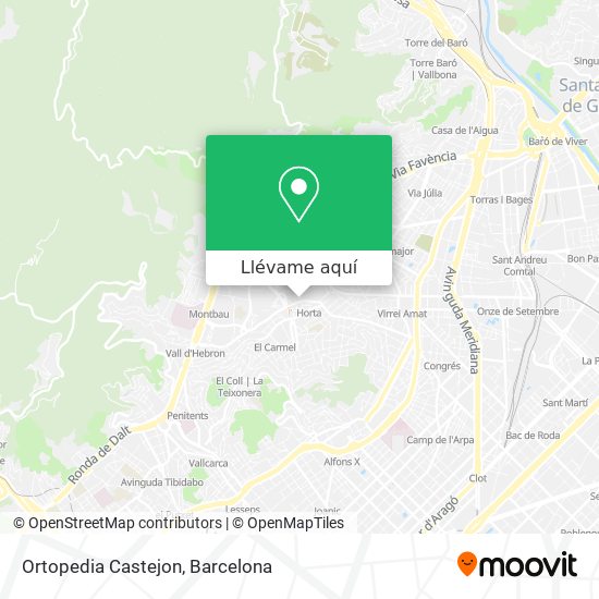 Mapa Ortopedia Castejon