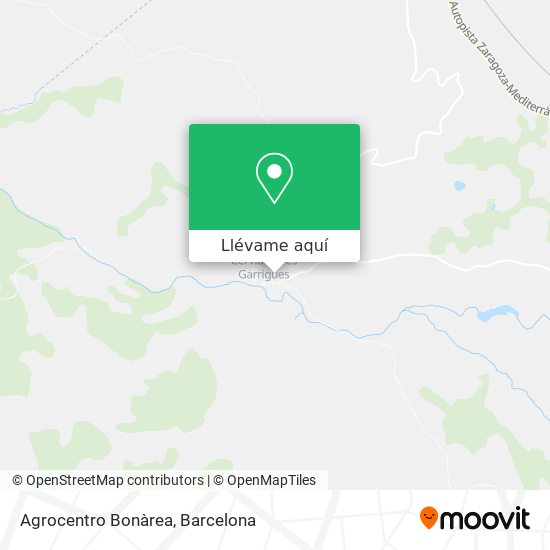 Mapa Agrocentro Bonàrea