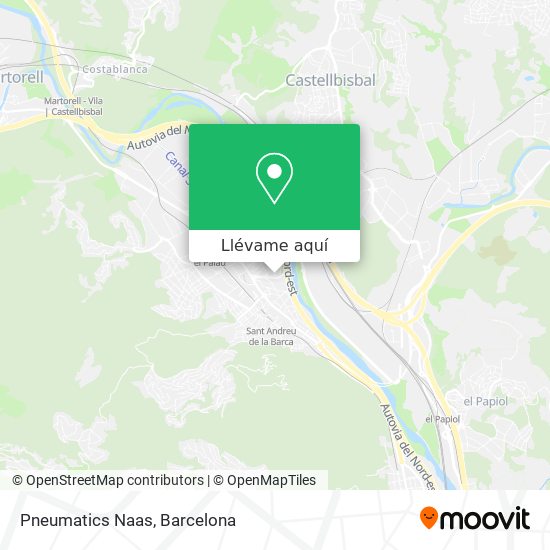 Mapa Pneumatics Naas